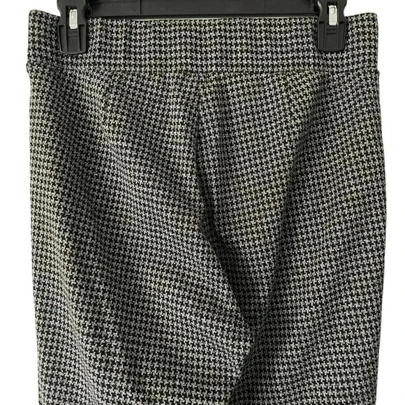 Loft Houndstooth High Rise Ankle Slim Fit Pullover Legging Size M Tall - Picture 4 of 7